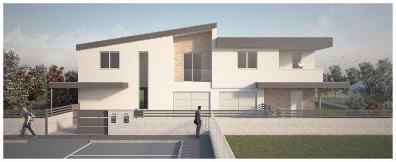 Situata a Brugine, comoda a raggiungere facilmente tutti i servizi, vi proponiamo una porzione di...