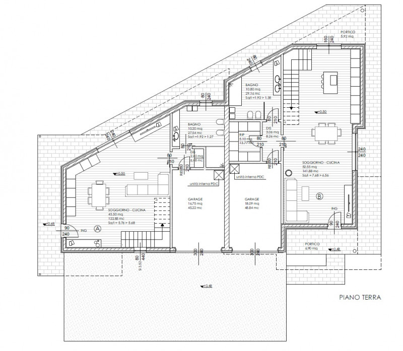 Situata a Brugine, comoda a raggiungere facilmente tutti i servizi, vi proponiamo una porzione di...