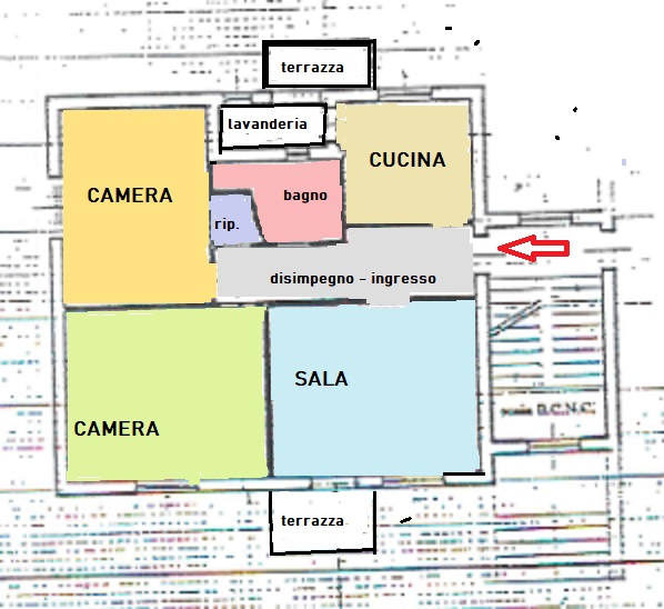 Sovicille Vendita Appartamento trilocale