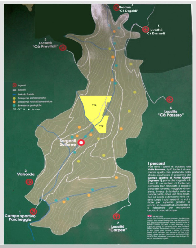 Berbenno Affitto Terreno terreno boschivo