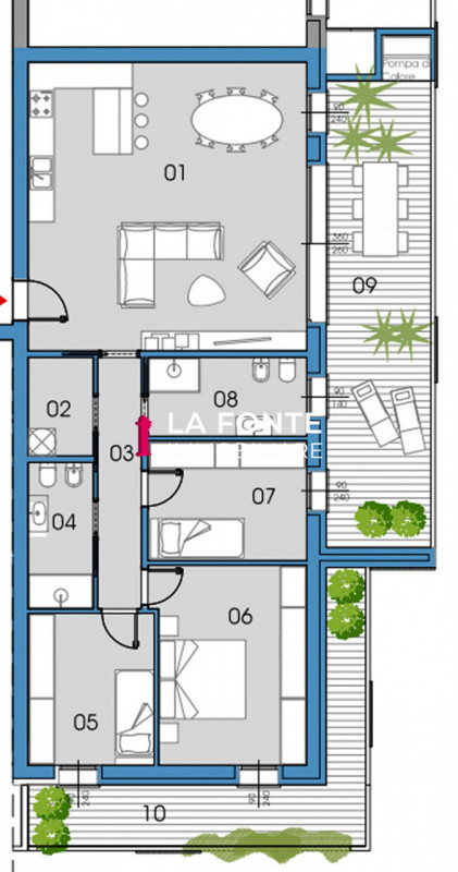DOLO/ RIVIERA DEL BRENTA a soli 800 metri dal centro. APPARTAMENTO a SUD-EST moderno e spazioso i...