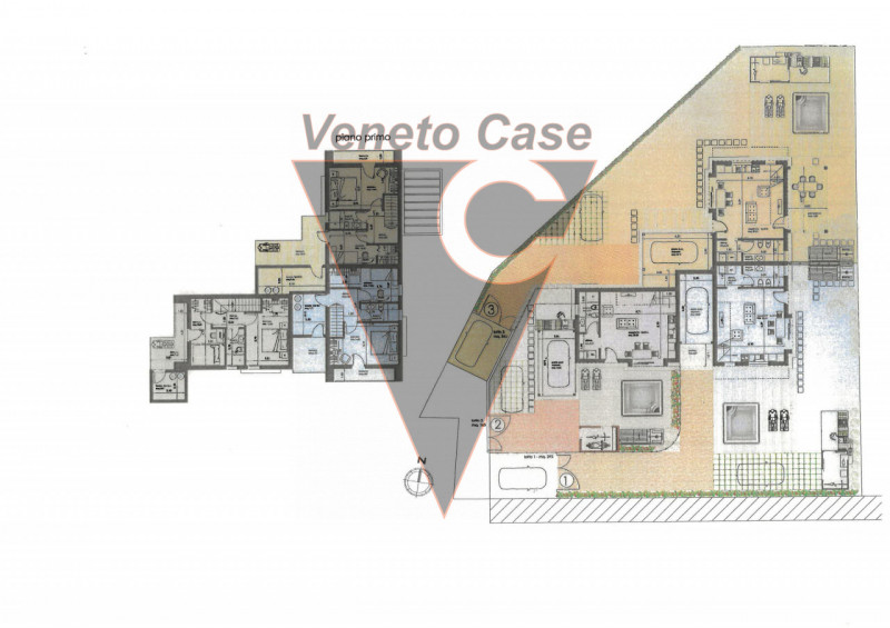 Proponiamo a Padova, quartiere Chiesanuova, l' acquisto di un lotto di terreno edificabile con pr...