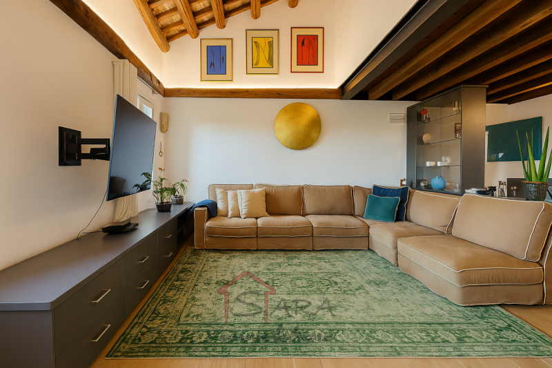 Un appartamento che REGALA UN’ESPERIENZA DI VITA, non solo una casa.
Sviluppato su due piani (3° ...