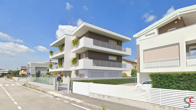 Sarmeola di Rubano: Palazzina suddivisa su tre piani fuori terra, composta da solo 2 abitazioni, ...