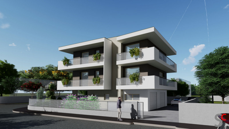 Sarmeola di Rubano: Palazzina suddivisa su tre piani fuori terra, composta da solo 2 abitazioni, ...