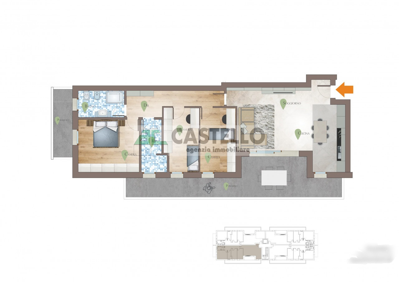 Campodarsego – Reschigliano: il comfort che cercavi! - Nuovi 3 camere con terrazzo