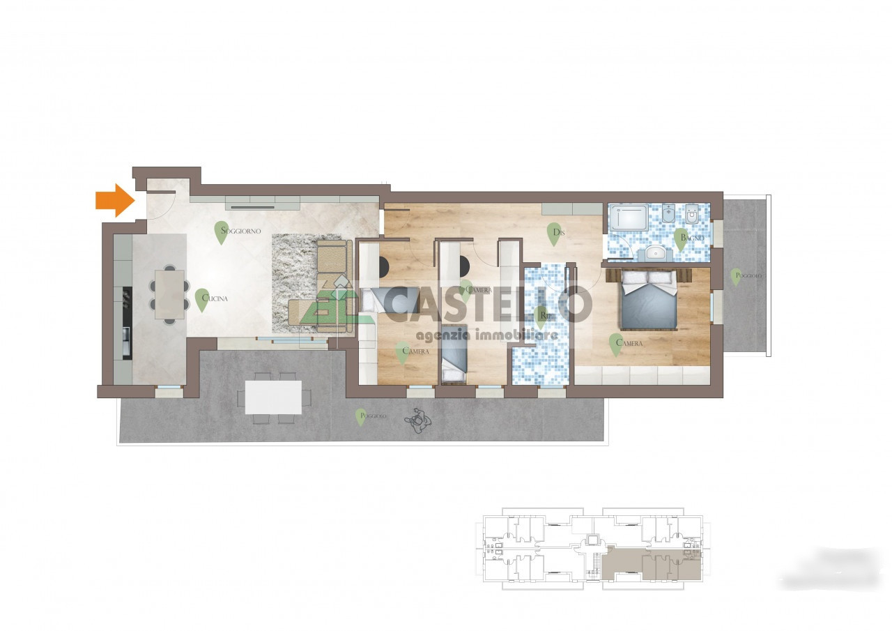 Campodarsego – Reschigliano: il comfort che cercavi! - Nuovi 3 camere con terrazzo