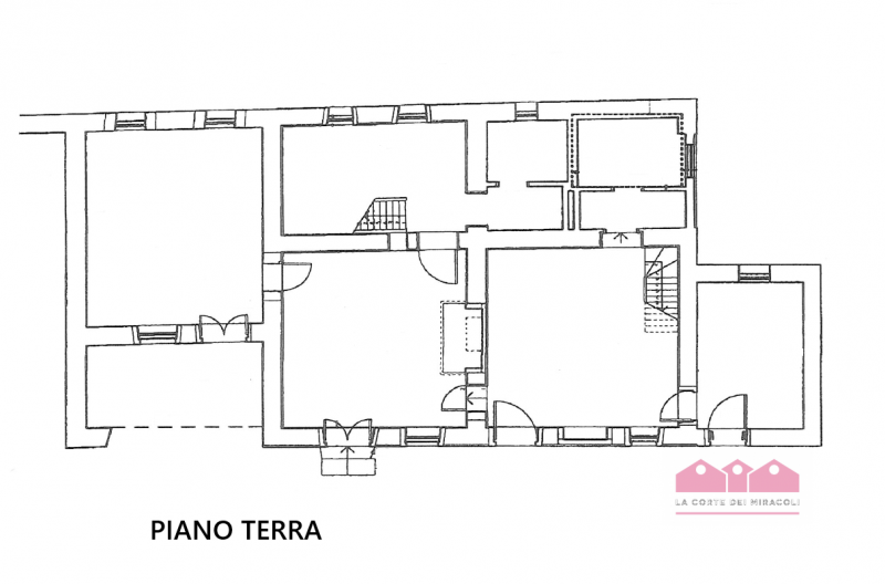 CREAZZO COLLE: RUSTICO IN PIETRA RISTRUTTURATO CON TERRENO DI PERTINENZA, 2 UNITA' CONNESSE ED UN...