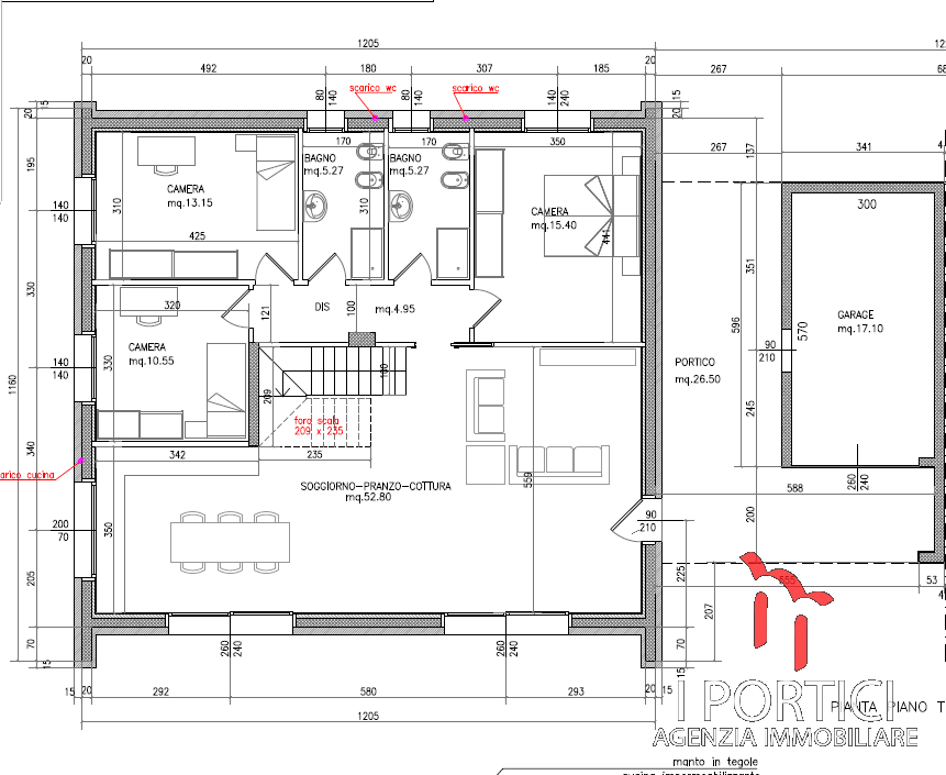 Gardigiano - Bifamiliare nuova tutta su un piano