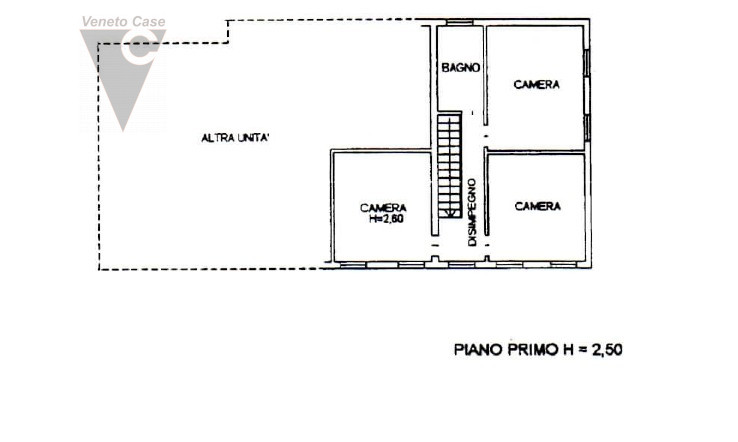 Proponiamo in vendita a Codevigo una casa singola disposta su due livelli, ideale per chi cerca a...