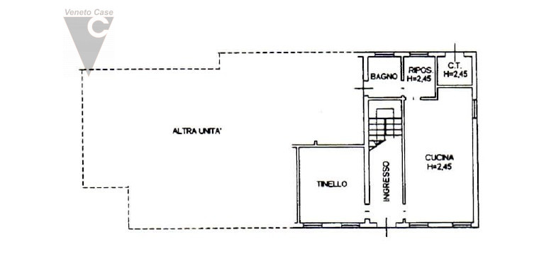 Proponiamo in vendita a Codevigo una casa singola disposta su due livelli, ideale per chi cerca a...