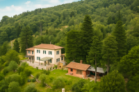 Casolare indipendente con vista e terreno