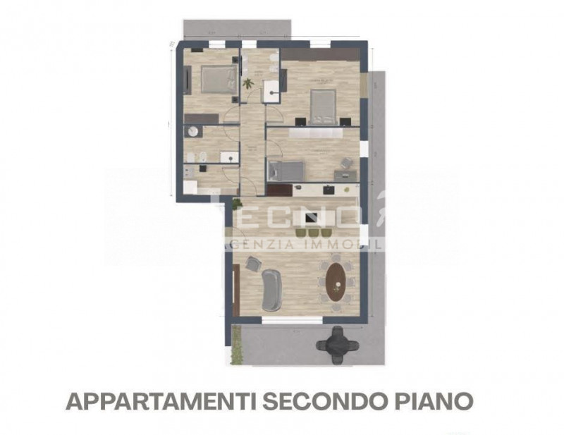 CAMPODARSEGO - Proponiamo palazzina di sole cinque unità in costruzione in posizione centrale con...