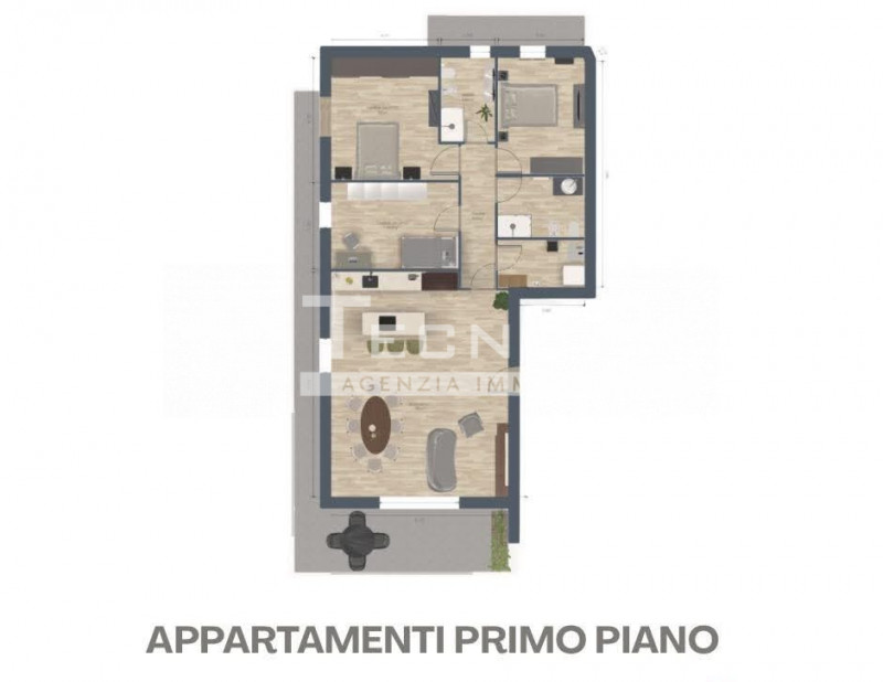 CAMPODARSEGO - Proponiamo palazzina di sole cinque unità in costruzione in posizione centrale con...