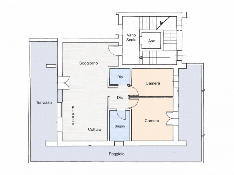 ALBIGNASEGO - SAN GIACOMO - MR115N6
 2 CAMERE DA LETTO - CL. ENERG. "A4"

Nel centro del quartier...
