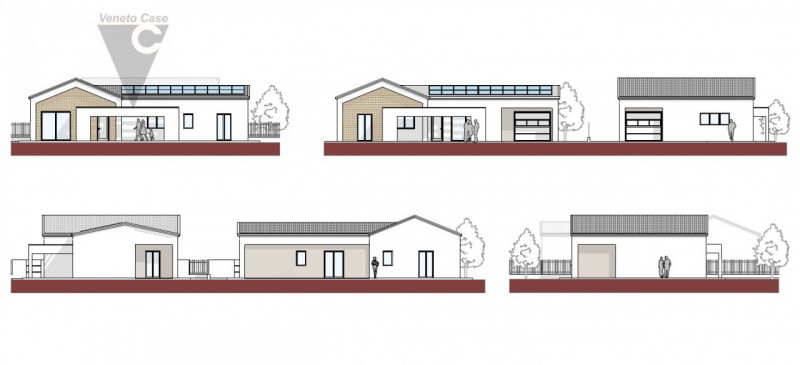 In zona residenziale, circondati dalla campagna Legnarese, proponiamo in vendita n. 2 case singol...