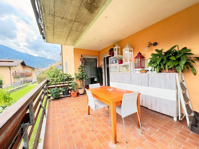 Elegante appartamento 3 stanze con ampia terrazza a Pilcante, Ala