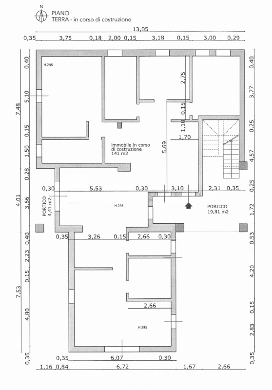 Proponiamo in vendita un intero fabbricato residenziale situato a Poianella, frazione tranquilla ...