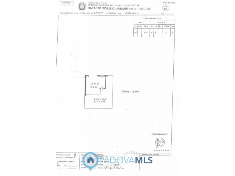Immobile in esclusiva al Gruppo Padova MLS.
Situata a Pontemanco,  frazione di Due Carrare nota p...