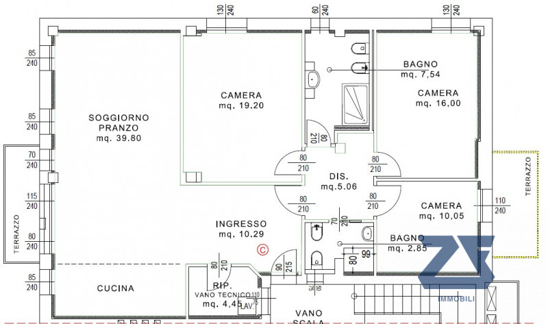Nel prestigioso centro di Castelfranco Veneto, proponiamo in vendita un elegante appartamento di ...
