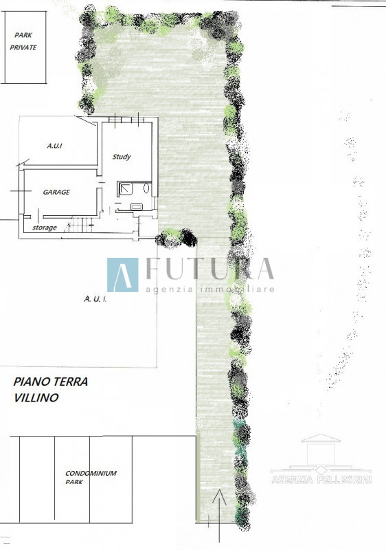 Deliziosa casa indipendente con giardino di circa 85 mq con garage di circa 18,5 mq e posto auto ...