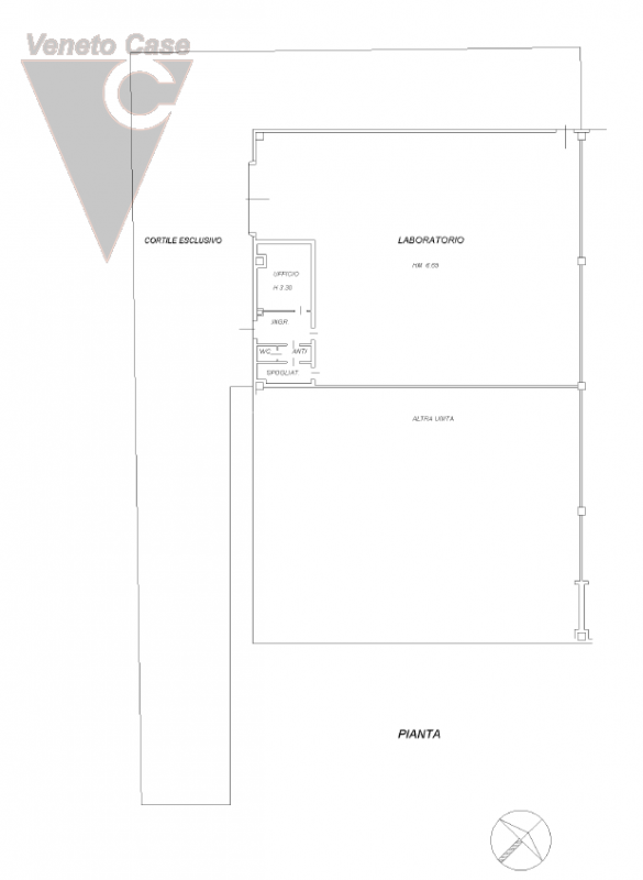 Proponiamo in vendita a Vigorovea di Sant'Angelo di Piove di Sacco capannone artigianale di circa...