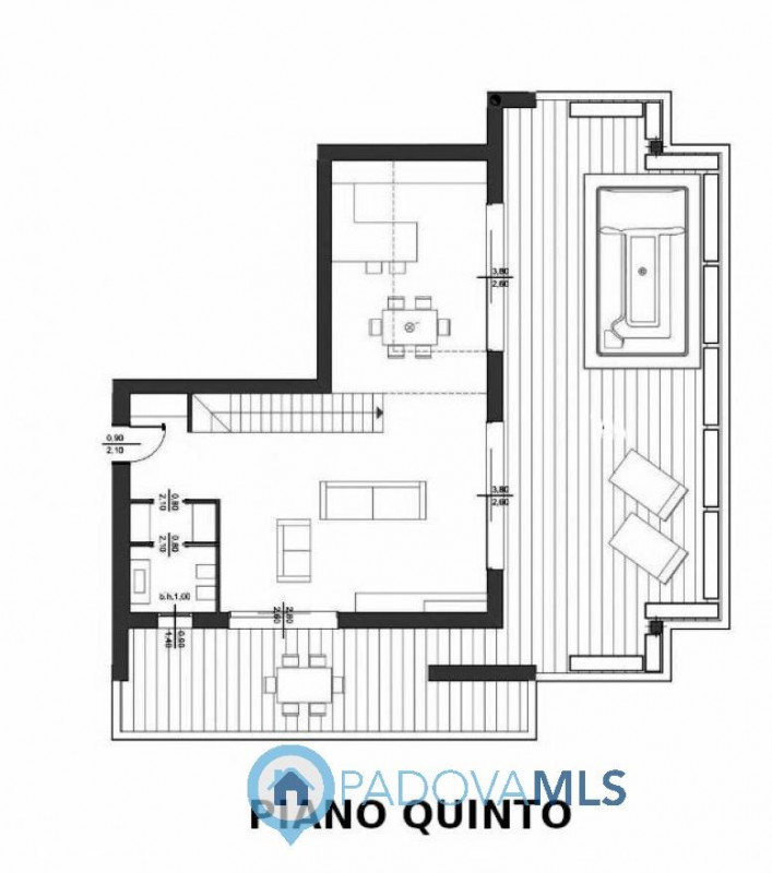Immobile in esclusiva al Gruppo Padova MLS
VIGONZA Zona Perarolo. ATTICO recentissimo, come nuovo...