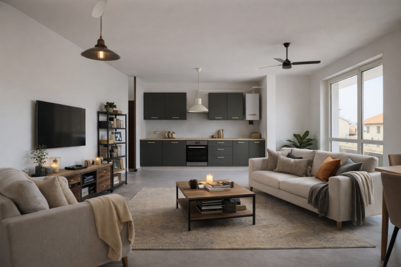 In posizione comoda al centro del paese, all’interno di un condominio curato e ben abitato, propo...