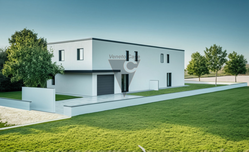 In tranquillo contesto residenziale di recente realizzazione, proponiamo villetta a schiera su du...