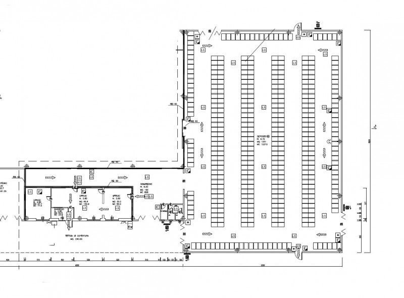 Riferimento per l'Agenzia AC0984 PADOVA Zona Industriale Est. Proponiamo in locazione un ampio ca...