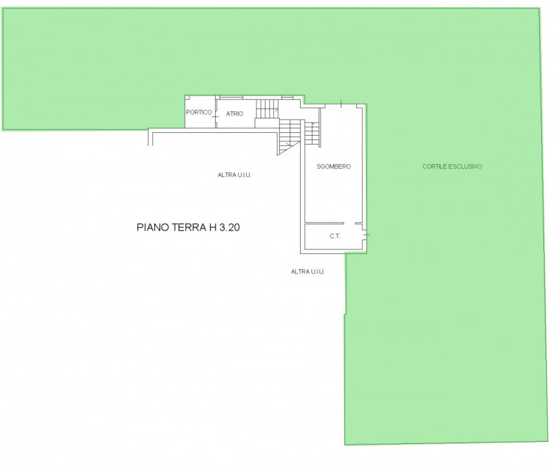 In zona molto centrale, comoda a tutti i servizi, si propone in vendita una porzione di bifamilia...