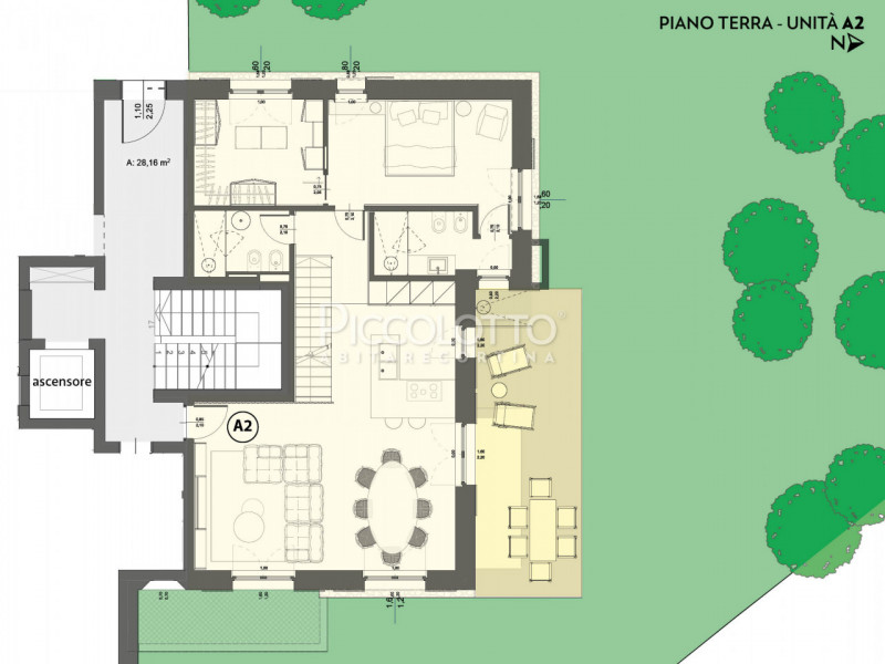 Rif. V4978 A2 - A pochi passi dal centro di Cortina d'Ampezzo, in vendita esclusivo appartamento ...