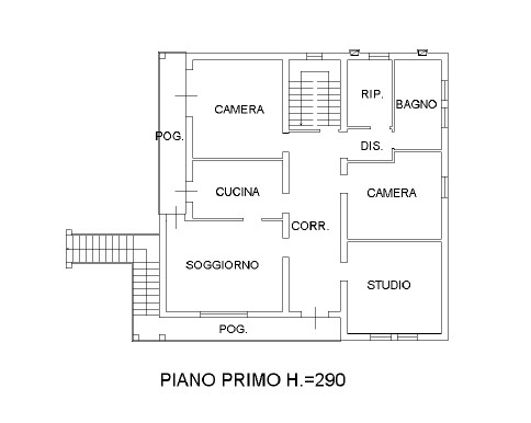 In una tranquilla zona verdeggiante a Villa Estense, proponiamo in vendita un’interessante casa s...