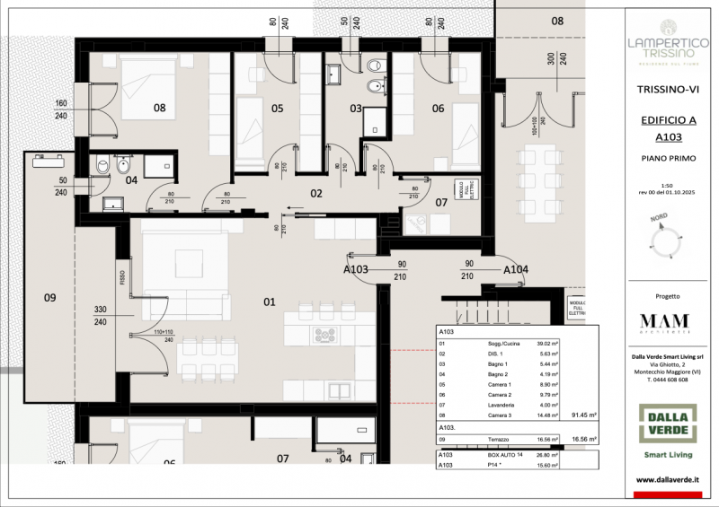 Stai cercando un NUOVO APPARTAMENTO TRICAMERE CON TERRAZZO ABITABILE IN CLASSE A4??

(Approfitta ...