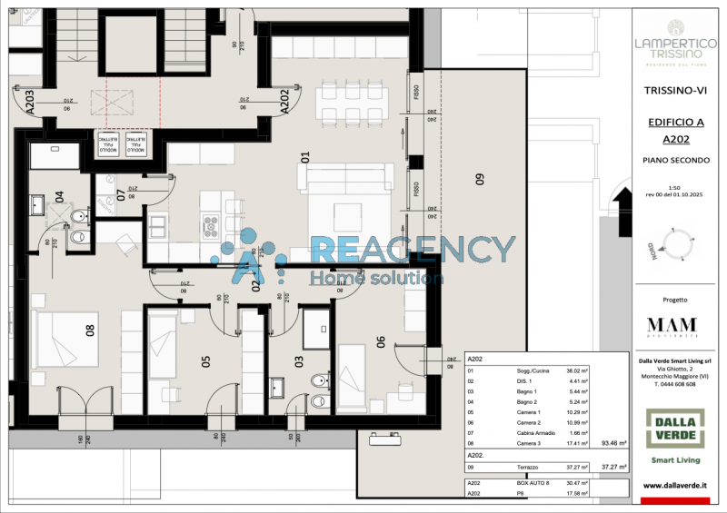 A Trissino nasce "LAMPERTICO - Residenze sul fiume".
Un progetto esclusivo immerso nella verde OA...