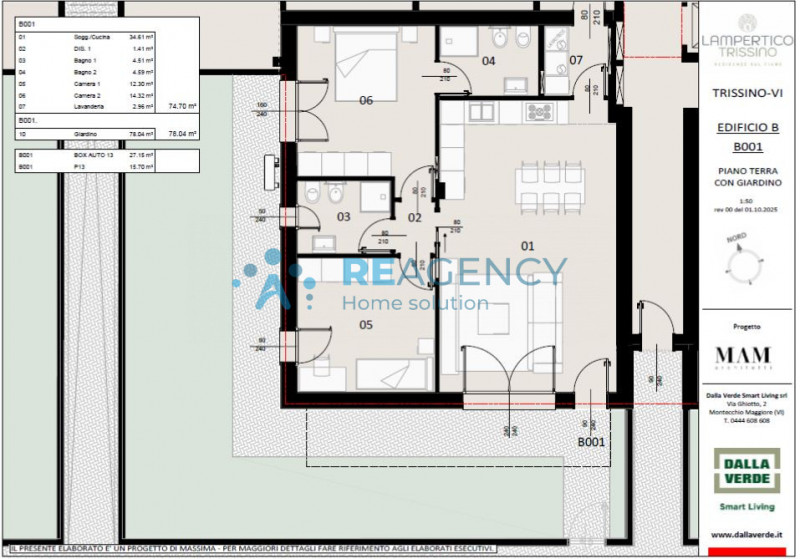 A Trissino nasce "LAMPERTICO - Residenze sul fiume".
Un progetto esclusivo immerso nella verde OA...
