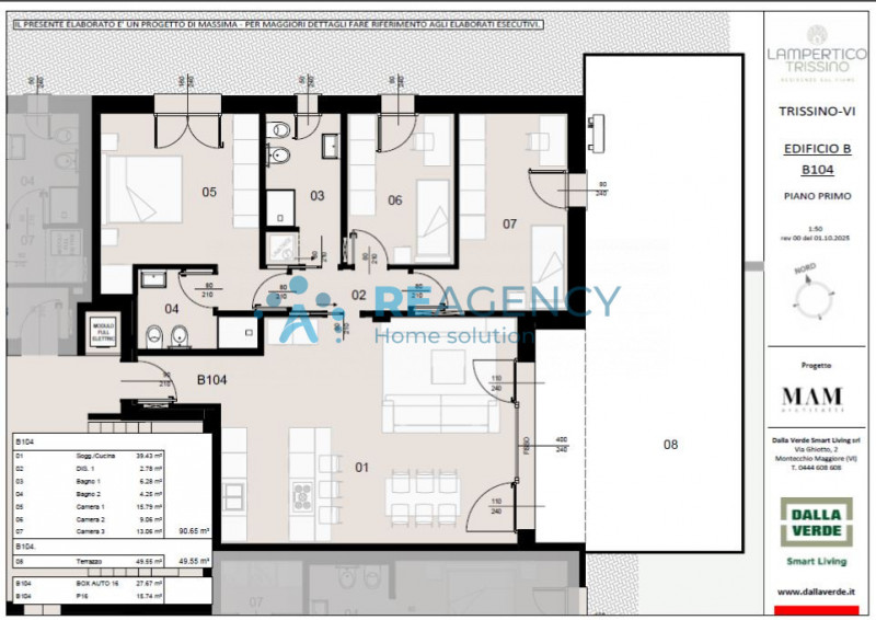 Stai cercando un NUOVO APPARTAMENTO TRICAMERE CON TERRAZZO ABITABILE IN CLASSE A4??

(Approfitta ...
