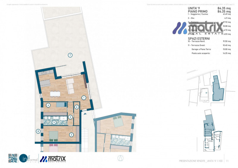 Appartamento Vigonovo Centro  €. 220.000 terrazzo 102 mq.  Piano primo e ultimo piano.

Nel centr...