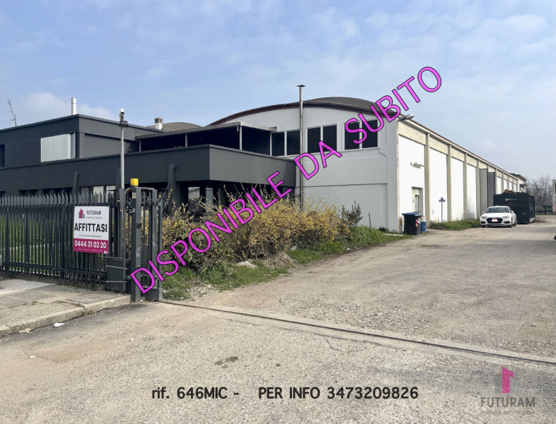 rif.646MIC - Per info 3473209826 - In zona industriale di Limena, a 3 km dal casello di Padova Ov...