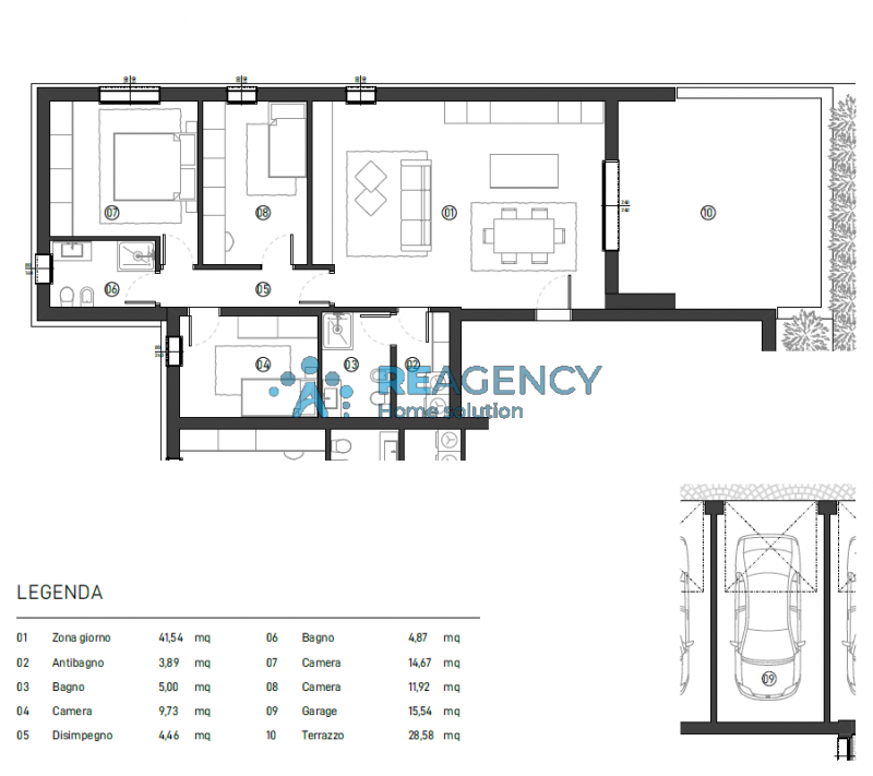 In una zona verde e tranquilla, all’interno di un quartiere privato, sta per nascere un elegante ...