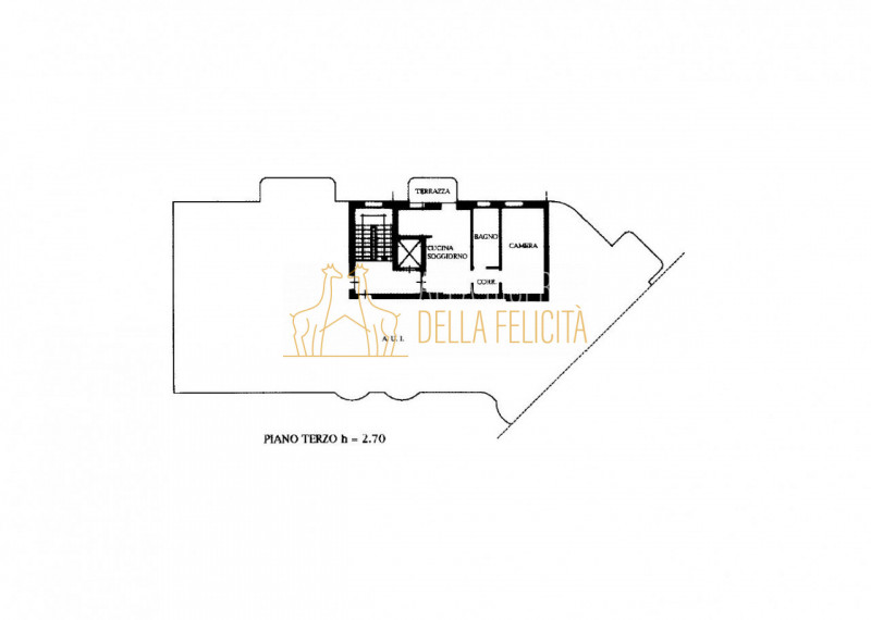 SCHIO - Centro: In zona residenziale ricercata APPARTAMENTO BILOCALE mai abitato. Cl. En. E IPE 1...