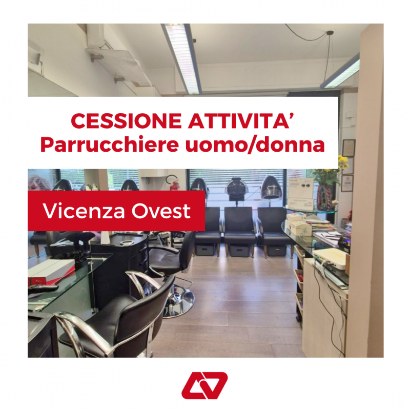 ATTIVITA' COMMERCIALE DI PARRUCCHIERE IN VENDITA A VICENZA, QUARTIERE SANTA BERTILLA - Rif. 8303
...