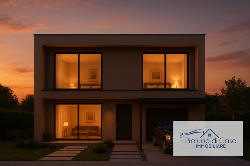 VIGONOVO loc. Galta: Siamo lieti di proporvi in vendita esclusiva nuova bifamiliare situata in po...