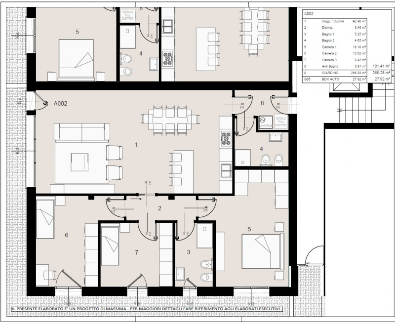 Stai cercando un NUOVO APPARTAMENTO TRICAMERE CON GIARDINO IN CLASSE A4??

THIENE, zona Bosco – p...