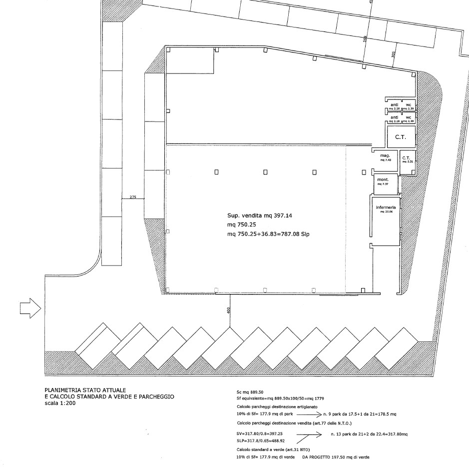 CAPANNONE AL PIANO TERRA IN AFFITTO