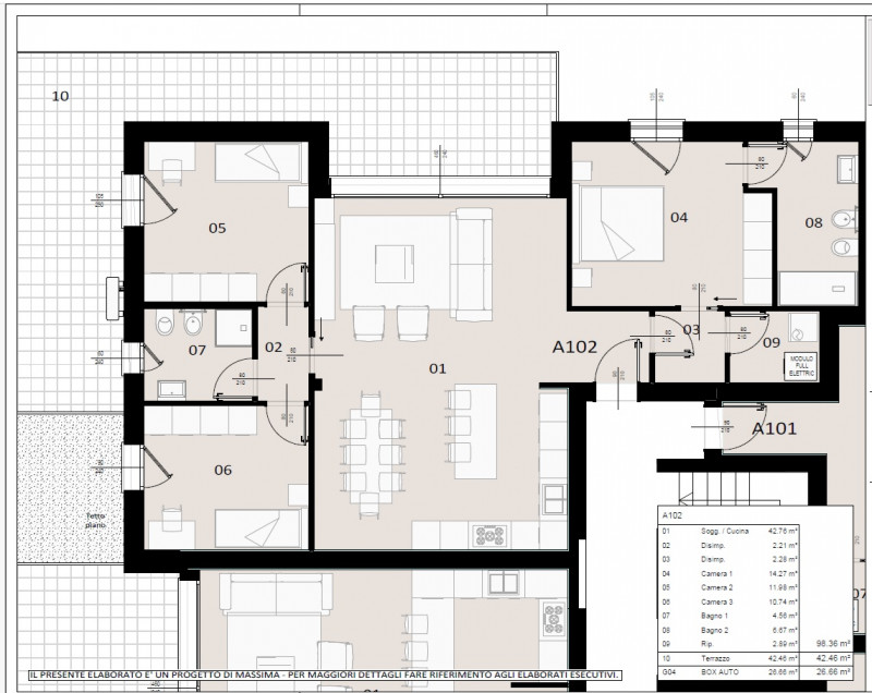 Stai cercando un NUOVO APPARTAMENTO TRICAMERE CON GRANDE TERRAZZO ABITABILE IN CLASSE A4??

THIEN...