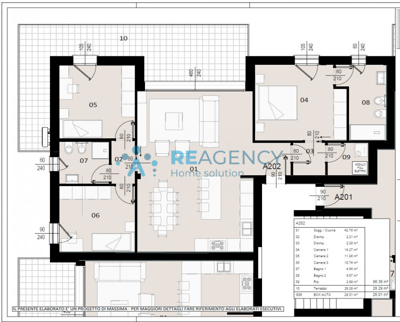 Stai cercando un NUOVO APPARTAMENTO TRICAMERE CON GRANDE TERRAZZO ABITABILE IN CLASSE A4??

THIEN...