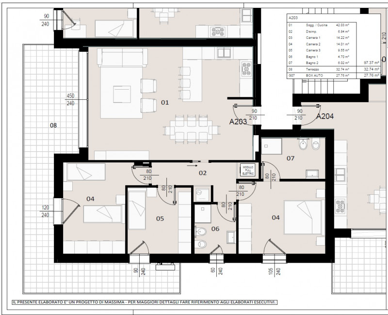 Stai cercando un NUOVO APPARTAMENTO TRICAMERE CON GRANDE TERRAZZO ABITABILE IN CLASSE A4??

THIEN...