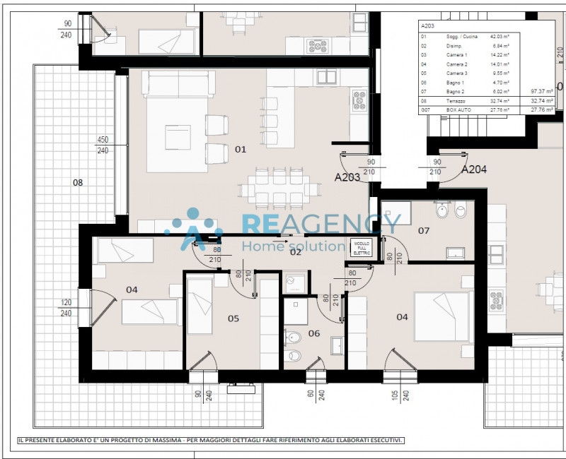 Stai cercando un NUOVO APPARTAMENTO TRICAMERE CON GRANDE TERRAZZO ABITABILE IN CLASSE A4??

THIEN...