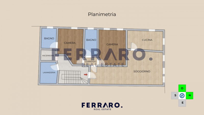 Nel Centro Storico di Treviso, proponiamo in vendita un appartamento trilocale di circa 120 mq co...
